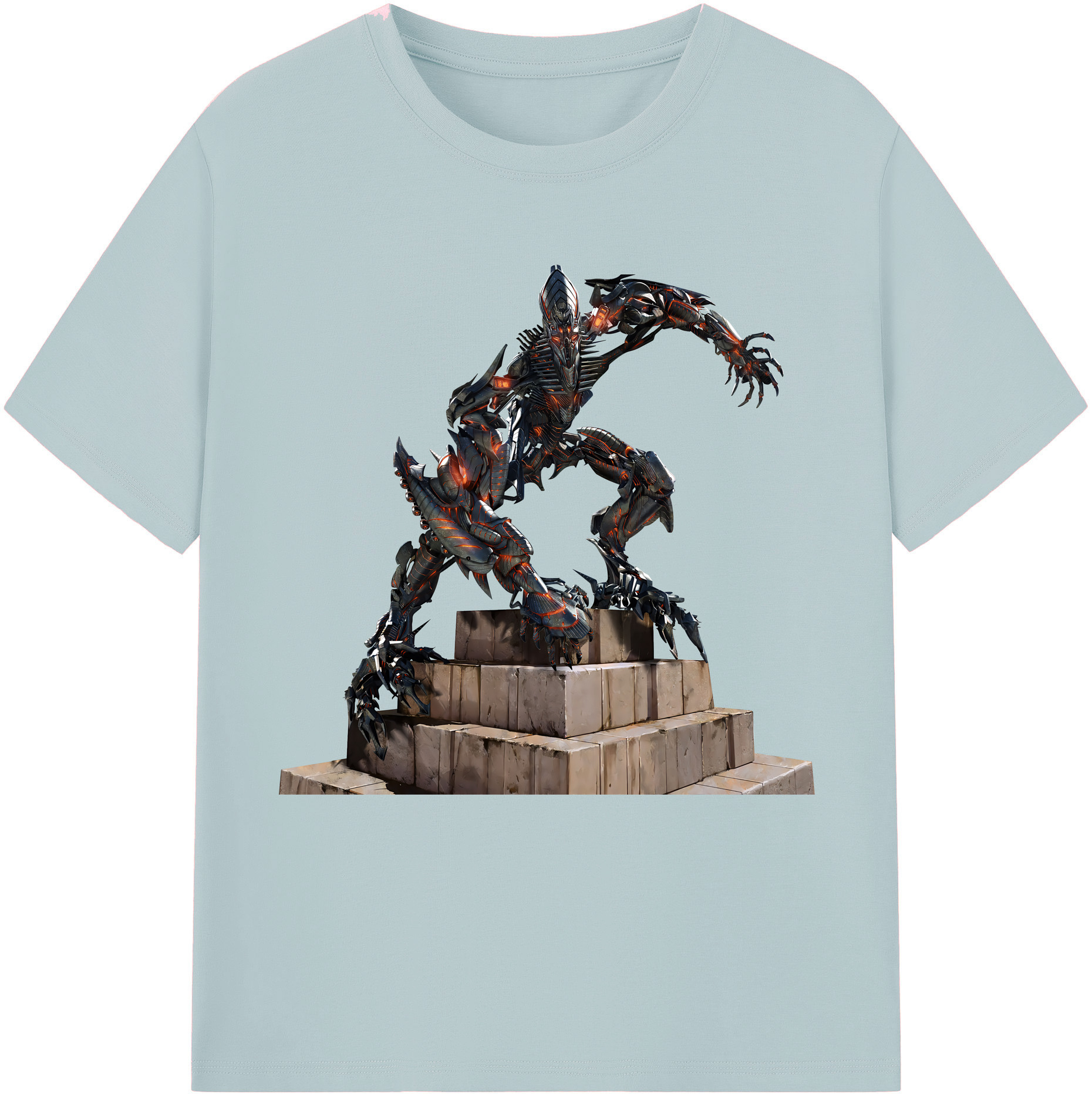 （画像用） Transformers トランスフォーマー 綿100％半袖Tシャツ（フロントプリント）